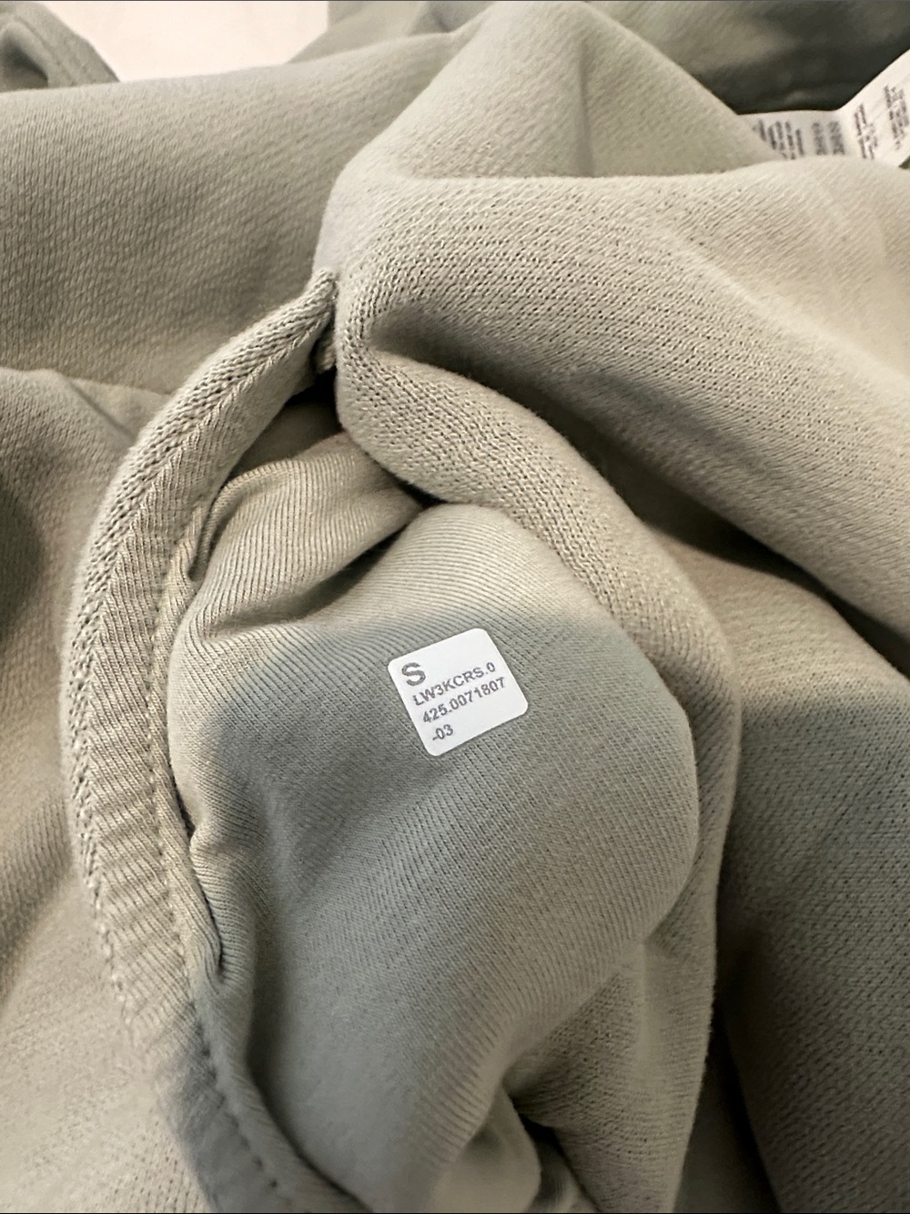 Lululemon Steady State Oversized Hoodie Size S color Fog Green - Picture 5 of 5